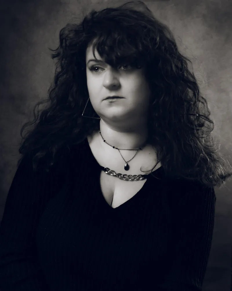 Portrait studio noir & blanc