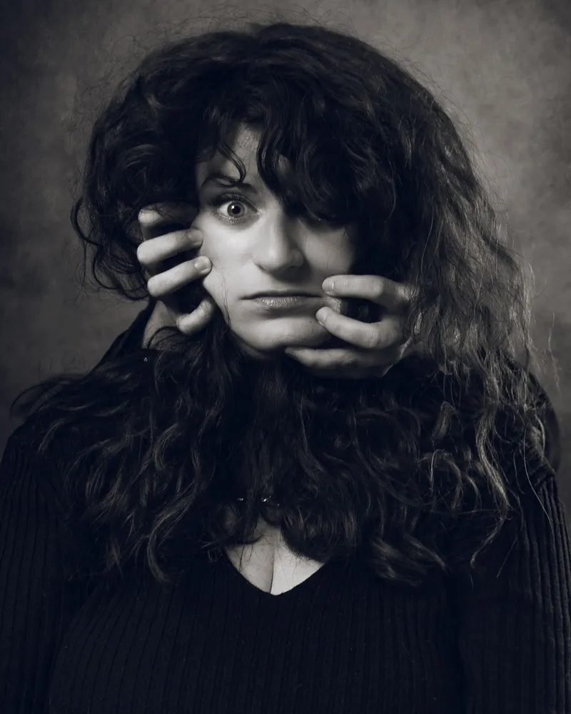 Portrait studio noir & blanc