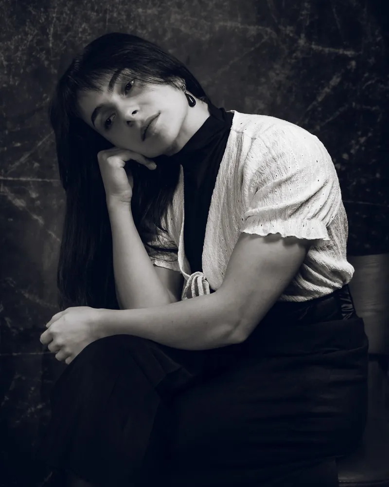 Portrait studio noir & blanc