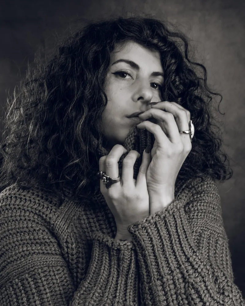 Portrait studio noir & blanc