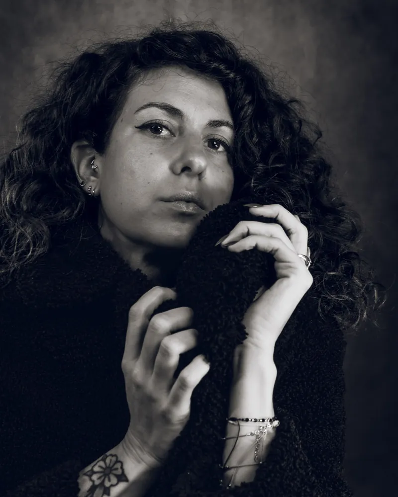 Portrait studio noir & blanc