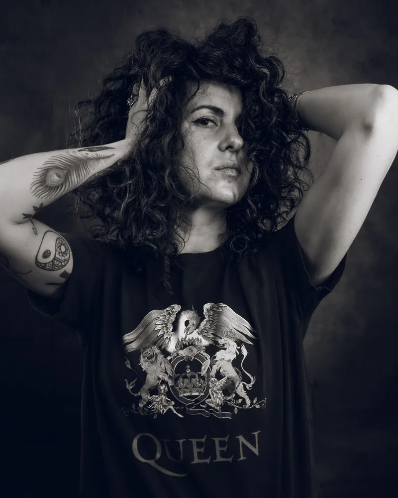 Portrait studio noir & blanc