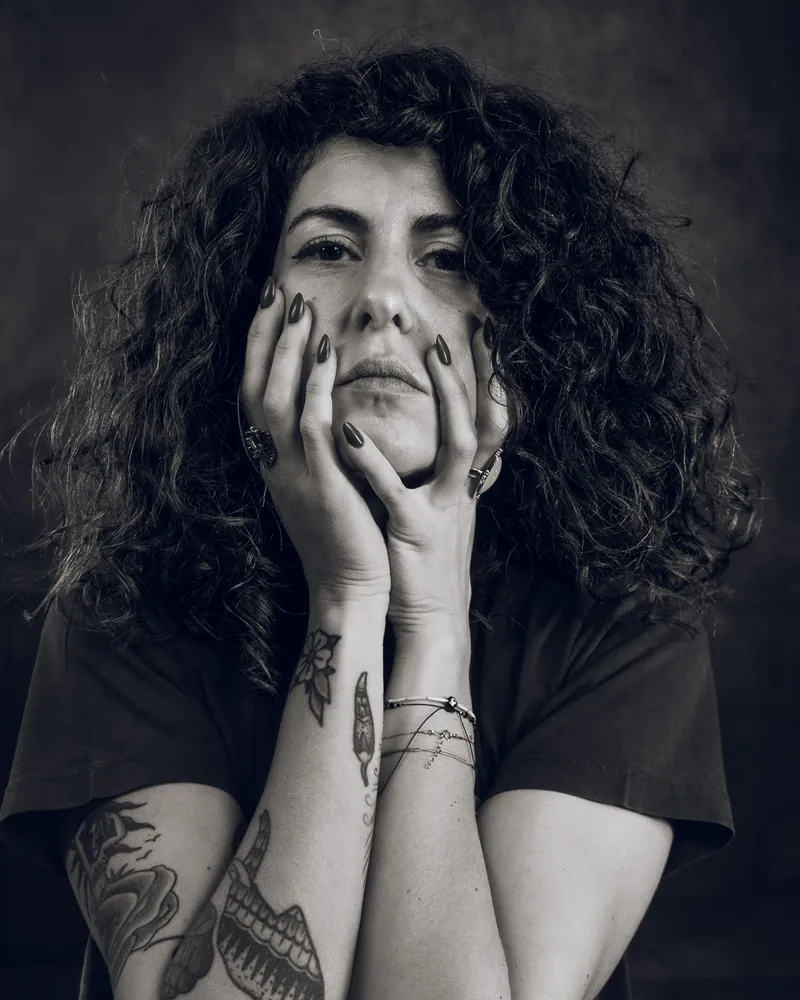 Portrait studio noir & blanc