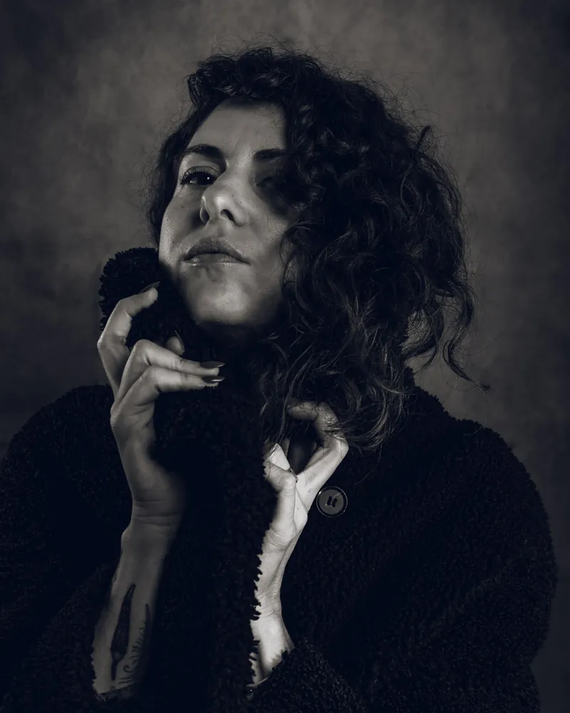 Portrait studio noir & blanc