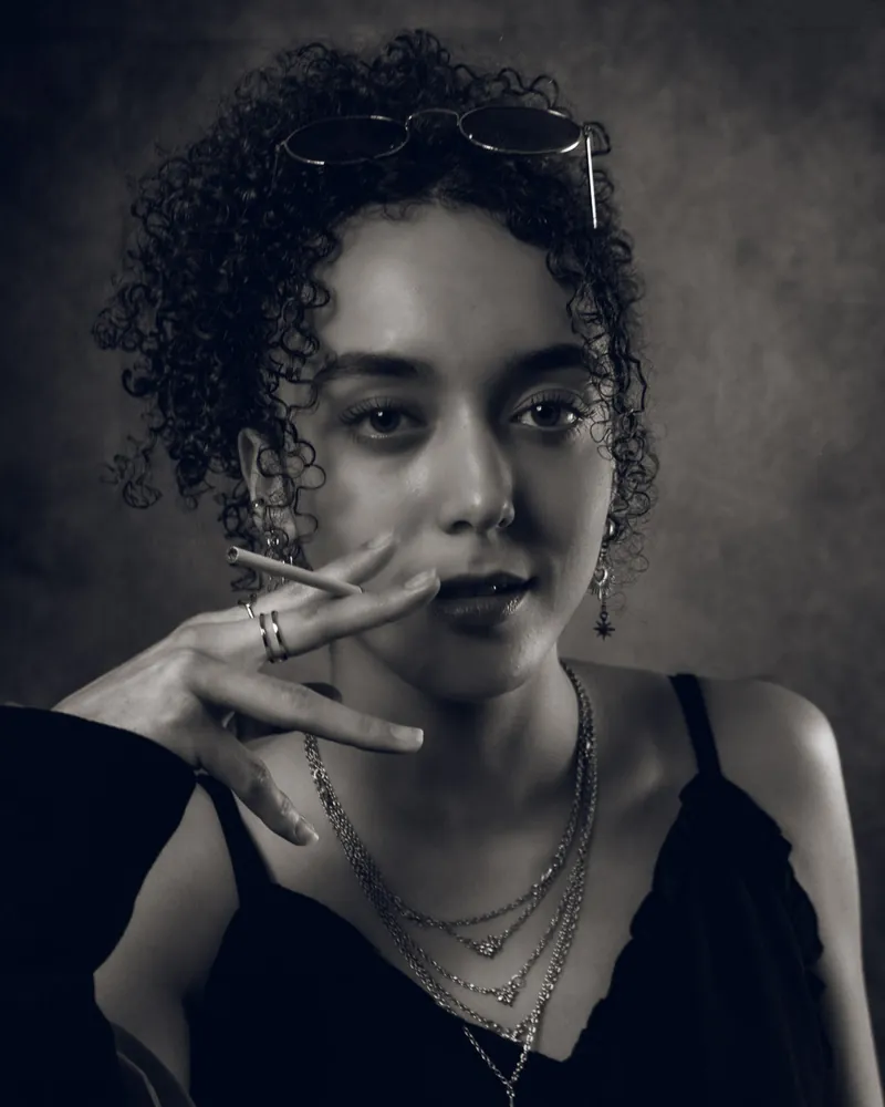 Portrait studio noir & blanc