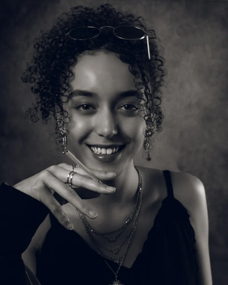 Portrait studio noir & blanc
