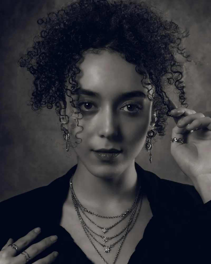 Portrait studio noir & blanc
