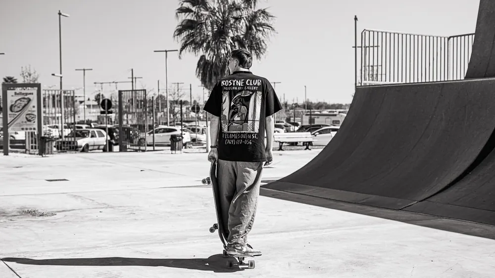 Séance skate en extérieur